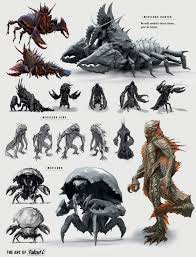 Fallout 4 Creatures Concept Art Creature Concept Art Fallout Art Creature Concept