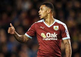 Andre gray in an epl match between burnley and crystal palace in april 2017. Burnley Striker Andre Gray S Chances Of Facing Reading Remain In Limbo Football League World