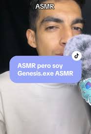 ASMR pero soy Genesis.exe ASMR #roleplay #tappings #inaudible #susurros  #rapido #mouthsouds #visual #asmr