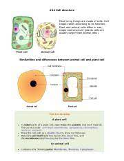 We did not find results for: 02 Cells Biology Notes Igcse 2014 14 Cell Structure Most Living Things Are Made Of Cells Cell Shape Varies According To Its Function Plant And Course Hero