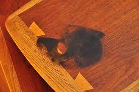 The stain itself could be described as a kind of rust stain, and the best way i have found to remove these stains is with oxalic acid. Removing Stains From Teak And Walnut Furniture