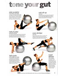Challenging Core Moves With The Ball Friday Workout Exercise Ball Exercises