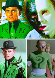Frank Gorshin's portrayal of the Riddler in the 1966 Batman television  series is widely regarded as one of the most iconic interpretations of a  comic book villain. Known for his manic energy,