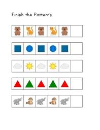 These worksheets have ab, abc, abcd (and more) patterns with pictures of objects children will easily recognize. Abab Patterns Cut And Paste Worksheets Teaching Resources Tpt