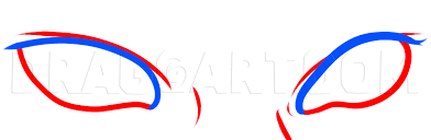 To draw the eyes closed, just draw the upper eyelids like you normally would—a downward curving line for female anime eyes or a horizontal line with a slight. How To Draw Demon Eyes Step By Step Drawing Guide By Dawn Dragoart Com