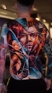 Dexter Morgan, tattoo artwork done by © Damian Gorski.