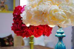 Diy Faux Flower Lampshade Flower Lamp Shade Flower Lamp Faux Flowers