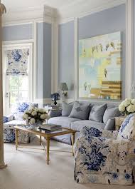 Shadow Valley Tobi Fairley Associates Blue And White Living Room Coastal Style Living Room Blue Living Room