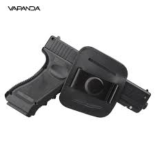 Us 8 9 Vapanda Hunting Holster Black Gun Holster Clip Bag For Glock 17 18 19 1911 Beretta 92 Pistol Tactical Iwb Owb Leather Holsters In Holsters