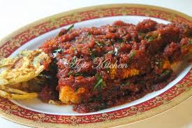 Azie Kitchen Ikan Siakap Masak Sambal Sedap Makanan Resep Makanan Makanan Laut