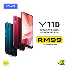 Vivo is one of the most active smartphone brands in india. You Can Get The Vivo Y11d For Just Rm99 Under The Digi Postpaid 58 Plan Technave