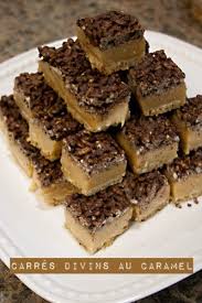 Carres Divins Au Caramel Wooloo Sweet Desserts Cereal Dessert Candy Desserts