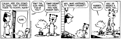 Calvin And Hobbes By Bill Watterson For December 16 1985 Gocomics Com Calvin And Hobbes Calvin And Hobbes Comics Calvin