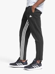 Black And White Adidas Tracksuit Bottoms Adidas Must Haves 3 Stripes Tapered Tracksuit Bottoms Black White Tracksuit Bottoms Adidas Active Wear