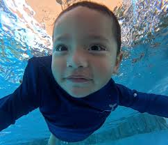 It's remarkable that some of these children were initially apprehensive  about submerging their face in the water. Following extensive  trust-building and encouragement, they will confidently immerse their own  face in the water