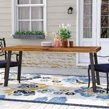 An outdoor dining table that provides ample surface is essential if you want to enjoy dinners with friends and family at outdoor. Patio Dining Tables Up To 50 Off Through 07 05 Wayfair