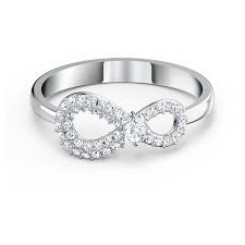 You'll receive email and feed alerts when new items arrive. Swarovski Infinity Ring White Rhodium Plated Swarovski Com