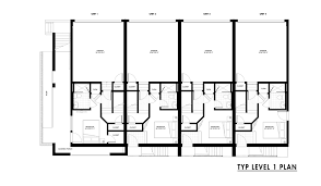 Townhouse plans town home floor row house design. Gallery Of Emerson Rowhouse Meridian 105 Architecture 12