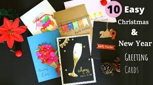 When you make holiday cards with tiny prints, we make it easy to express your unique style with a curated range of festive, chic designs you can make your own. 10 Diy Christmas Greeting Cards Ideas Easy Christmas Holiday Cards Making By Aloha Crafts Youtube