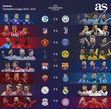 Champions League And Europa League Draw Live Round Of 16 32