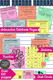 Rational Number Resources Integers Equivalent Numbers Classifying Numbers Ordering Numbers An Math Interactive Notebook Rational Numbers Real Number System