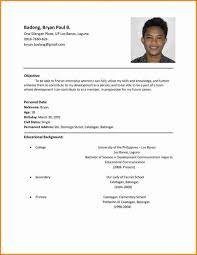 Do you look to get a new job? Resume Sample Format For Job Application Best Of Template Pdf Job Application Resume Template With Images Sample Resume Format Resume Format Examples Basic Resume Format