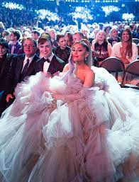 Ariana grande has secretly married beau dalton gomez. Ariana Grande Wore The Most Enormous Couture Gown To The Grammys