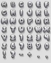 Product Tags Balloon Balloon Font Graffiti Alphabet Styles Digital Lettering