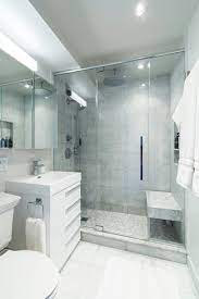 This was a traditional bathroom, old and tired with bath sink and toilet. 7 Bathtub To Shower Conversions That Add Style Space Sweeten Com