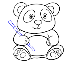 When the final image is produced, you can save it to your computer in jpeg image format. How To Draw A Cute Panda In A Few Easy Steps Easy Drawing Guides