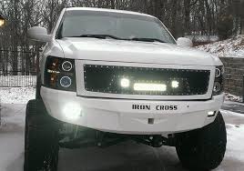 Iron Cross Rs Bumper With Custom White Finish Iron Cross Truck Yeah Duramax