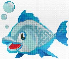 The pattern is encased in a plastic sheet protector and will be mailed flat, not folded, to the buyer. Ann Logan 10 Free Patterns Online Fish 3844