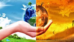 Un cambio climático se define como la variación en el estado del sistema climático, formado por la atmósfera, la hidrosfera, 