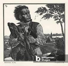 Image of Ludwig van Beethoven by Batt (Oswald Charles Barrett) (1892-1945)