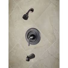 Pfister Universal Trim Single Handle Tub Shower Trim Finish Tuscan Bronze Shower Faucets Shower Tub Pfister