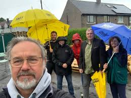 We have had 5 of our snp in the garden tonight including ronnie cowan  inverclyde MP, chris curley ward 1 John crowther ward7, sandra renolds ward  5 , and our very own