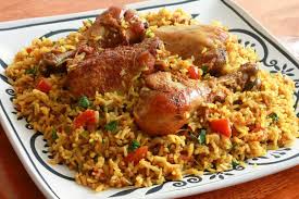 Chicken Machboos Bahraini Chicken Rice The Daring Gourmet Recipe Chicken Spices Egyptian Food Middle Eastern Recipes