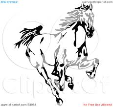Black And White Mustang Clipart Pin On 18 Du Kannst Den Zoo Nicht Neu Erfinden