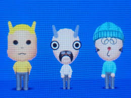 Pikachu, Rabbids and Doraemon by Imsuperdum0iq