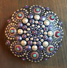 Here is some inspiration and a joyful look at what you can create with just paint. Easy Dot Art Mandala Rock Painting Novocom Top