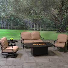 Bel Air Cast Aluminum Deep Seating Patio Groupings Deep Seating Patio Patio Cushions
