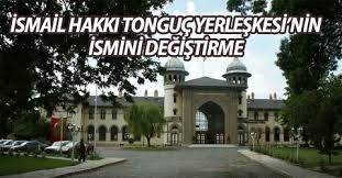 Tören üniversitenin ayşekadın yerleşkesi'ndeki stadyumda yeni tip. Ismail Hakki Tonguc Yerleskesi Nin Ismini Degistirme