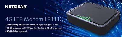 Netgear Lb1110 100eus 4g Lte Practical And Portable Modem For Staying Connected From Anywhere Phone Line Or Cable Connection Not Required For Broadband Amazon Co Uk Computers Accessories