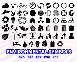 Environmental Symbols Svg Ecology Icons Recycling Sign Environmental Svg Svg Files For Cricut Ecology Silhouette Recycle Sign Svg Files For Cricut Ecology