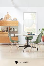 Eames Molded Fiberglass Side Chair Modern Dining Furniture Authentic Furniture Modern Dining