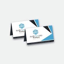 They often have traditional business card information on the front and offer important business information on the interior. Folded Business Card Printing Promotions