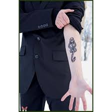 Draco Malfoy Dark Mark Tattoo By Blashina Liked On Polyvore Featuring Accessories And Body Ar Harry Potter Dark Mark Dark Mark Tattoos Harry Potter Voldemort