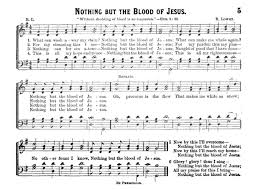 Wash all my sins away, wash all my sins away; Nothing But The Blood Of Jesus Wikipedia
