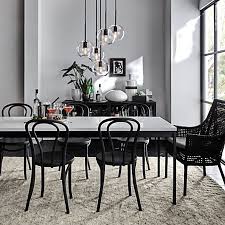 Vienna Matte Black Dining Chair Reviews Crate And Barrel Black Dining Room Black Dining Chairs Casual Dining Rooms