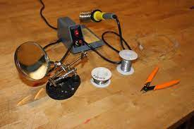 Most people use a wet sponge to do this. Kid Maker How To Solder Scholastic Parents